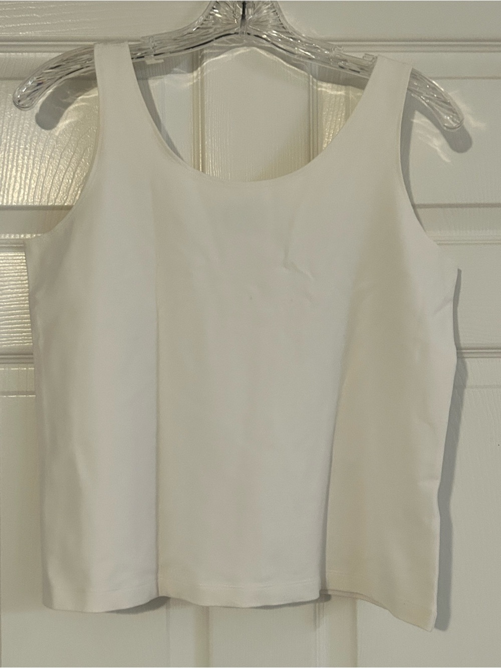 Leggiadro Vintage Off White Polyamida Blend Tank Top XL